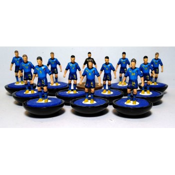 Subbuteo Andrew Table Soccer Italy EURO 2020 Winners on classic Lightweight bases